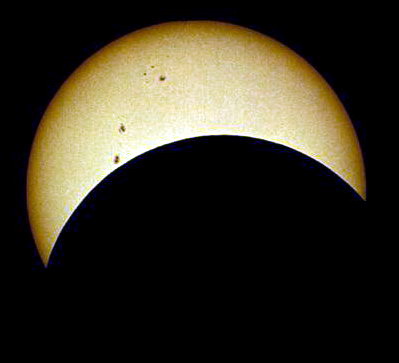 20 Марта в Ижевске можно будет наблюдать частное солнечное затмение