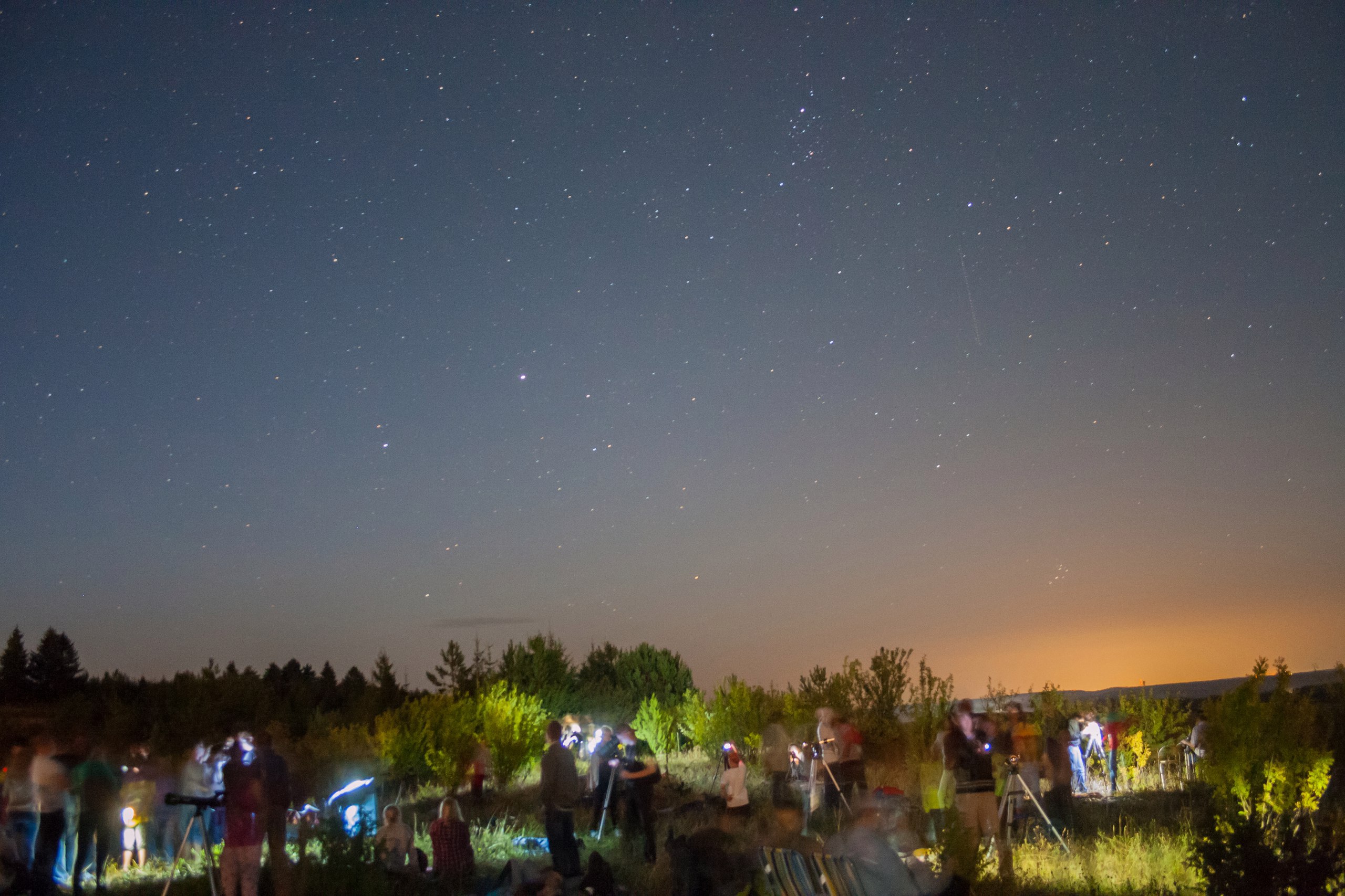 ПЕРСЕИДЫ! Выездные наблюдения ИжАСТРО на 11 августа.